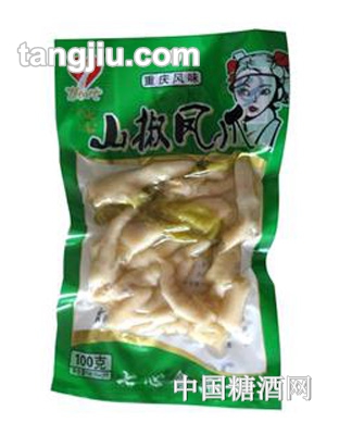 七心山椒凤爪（100克）