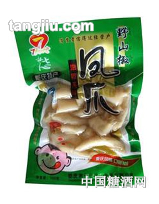 七心野山椒凤爪（100克）