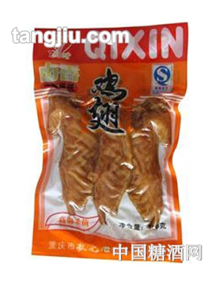 七心重庆卤香鸡翅（100克）