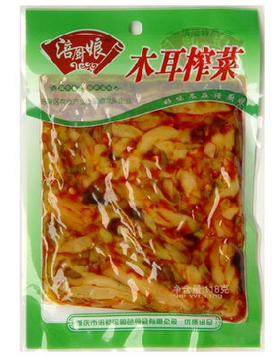 涪厨娘木耳榨菜118g