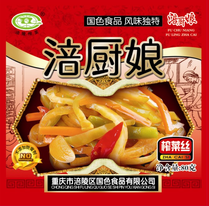 涪厨娘牌榨菜丝80g