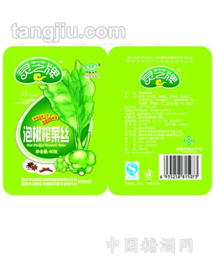 60g灵芝泡椒榨菜丝