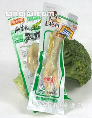 优质七格格山椒凤爪