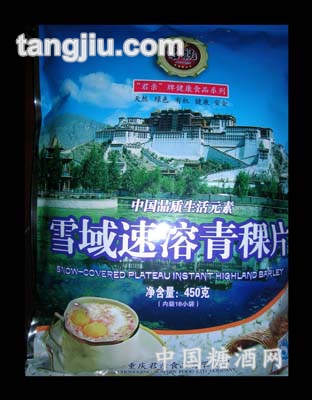 速溶青稞片袋装450g