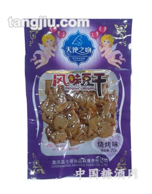 70克豆干（烧烤味）