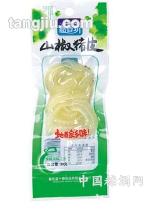 山椒猪皮30克