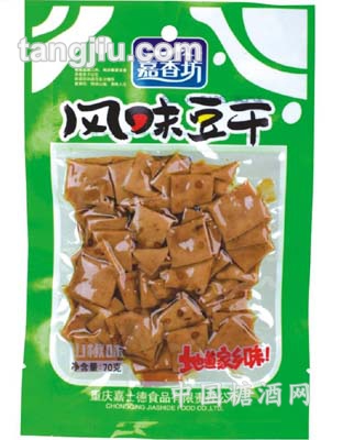 70克风味豆干（山椒味）