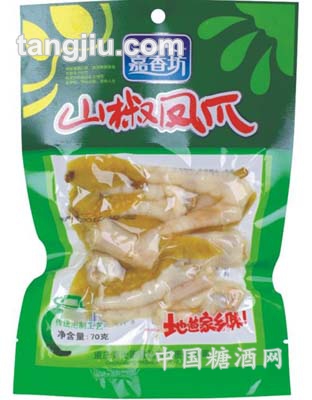 山椒凤爪70克