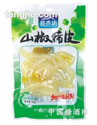 70克山椒猪皮