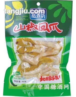 山椒凤爪60克