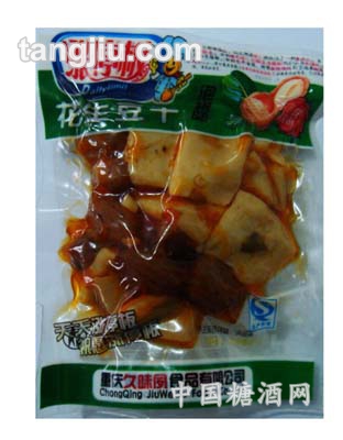 花生散称泡椒豆干