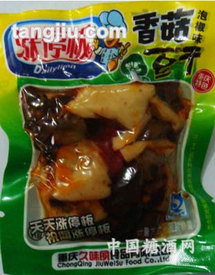 香菇散称泡椒豆干