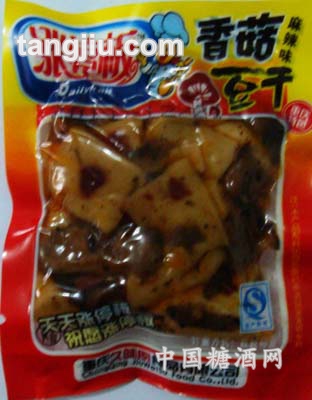 香菇散称麻辣豆干