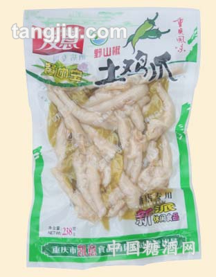 野山椒土鸡爪238克
