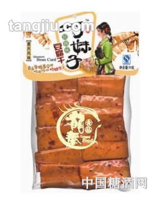 巧妹子-70克回锅味豆干