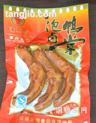 泡卤鸭掌100克