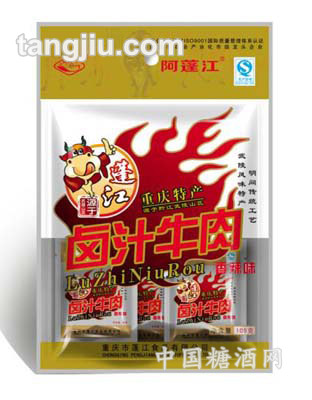 105克香辣卤汁牛肉丝