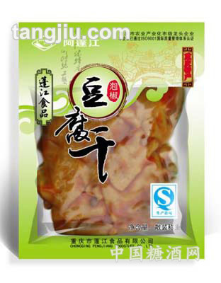 散装豆干泡椒味