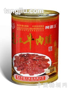 200克听装牛肉脯