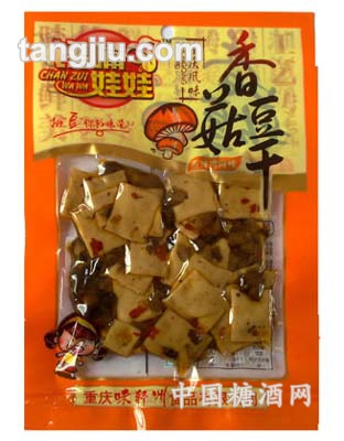 80g香菇豆干香辣鸡肉味