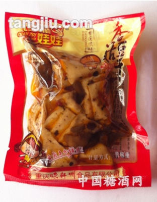 香菇双椒麻辣豆干