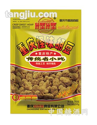250克金色袋装怪味胡豆