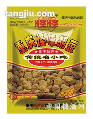 138克金色袋装怪味胡豆