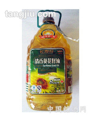 5L长寿花清香葵花籽油