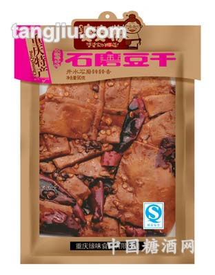 婆婆嘴石磨豆干双椒爆炒味