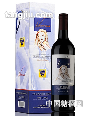 法国子爵夫人干红葡萄酒