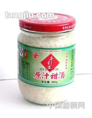 原汁甜酒糯米酿380g