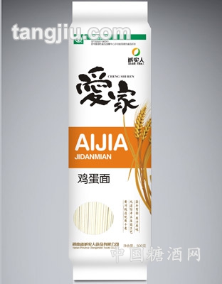 爱家鸡蛋面（500g）