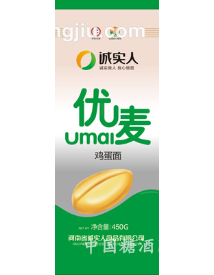 优麦担担面450g