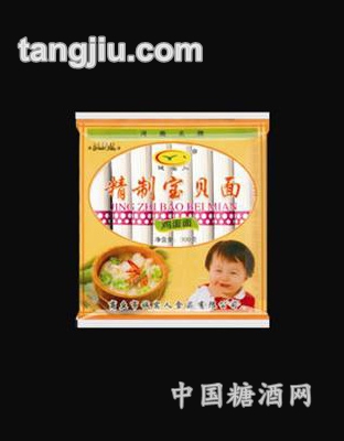 精致宝贝面鸡蛋面300g