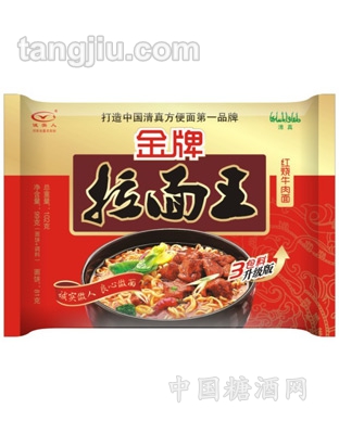 品牌拉面王红烧牛肉102g