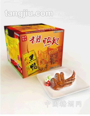 创食人休闲食品零食香香辣鸭翅