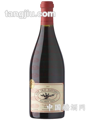 科菲地设拉子2007干红葡萄酒