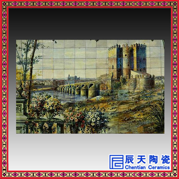 陶瓷瓷板画定制  景德镇名师收藏瓷板画