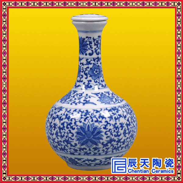 景德镇低价定制各类瓶子 酒瓶 可印logo