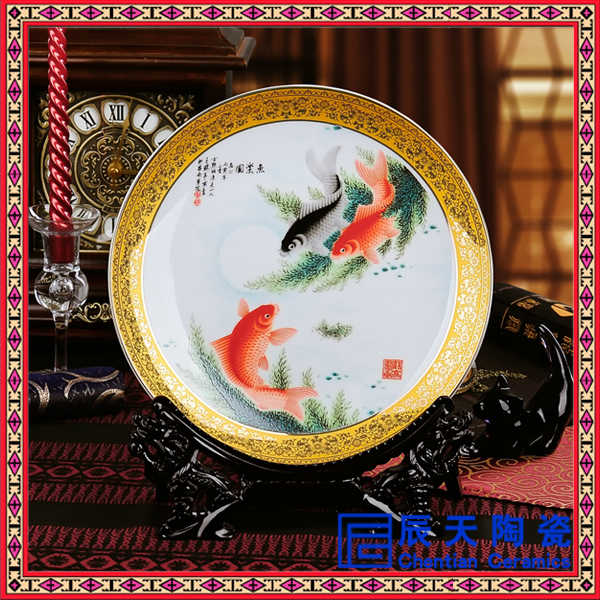 景德镇陶瓷纯白瓷盘骨瓷盘摆件创意纪念印照片个性定制