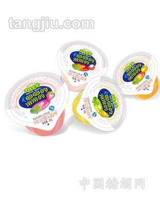 25克圆圆的滑滑的果冻