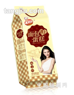 什锦袋面包蛋糕