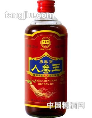 养春堂人参王酒480ml