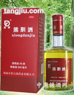 熊胆酒（精装）45度500ml