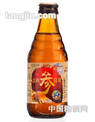 韩国EOSTASTE蓝莓味人参饮料210ml