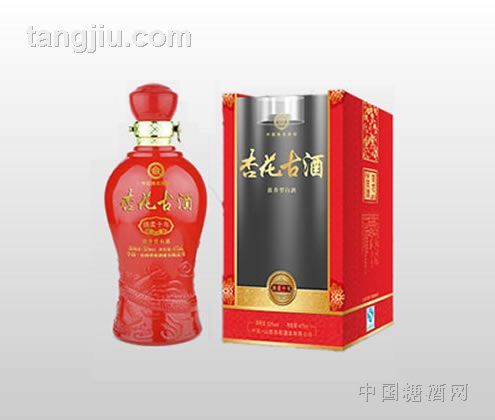 杏花古酒绵柔十年