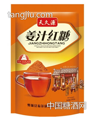 天久源姜汁红糖350g