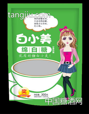 优质好糖白小美绵白糖300克