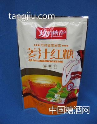 姜汁红糖实物图片