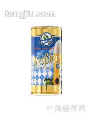 猛士小麦白啤酒1L